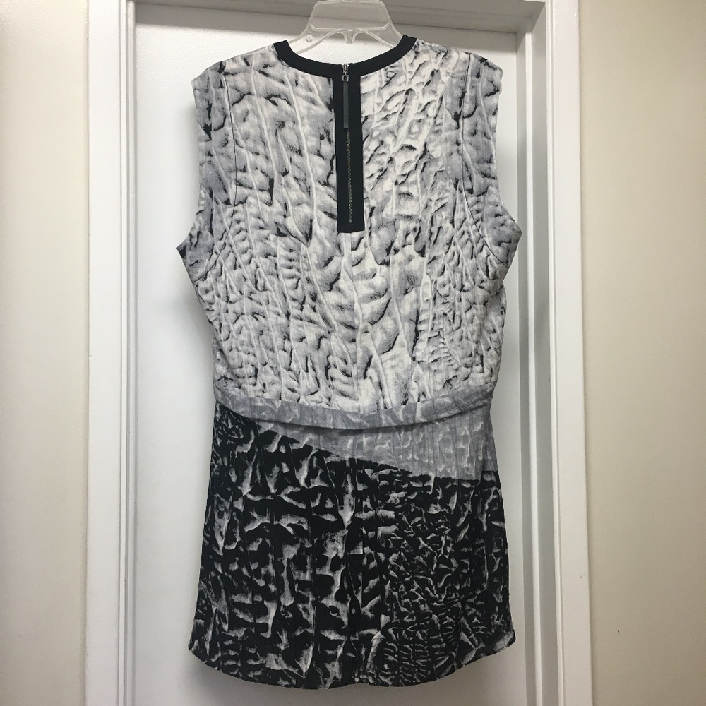 Helmut Lang Silk Annex Printed Mini Dress - Picture 12 of 15
